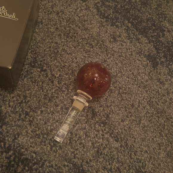 Rosenthal red bottle stopper - Picture 2 of 2